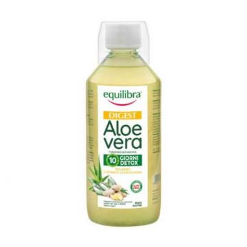 Bautura cu Aloe Vera si extract de ghimbir, 500ml, Equilibra