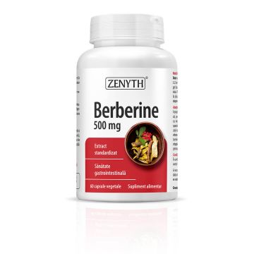 Berberine, 500 mg, 60 capsule, Zenyth