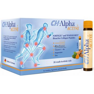 CH Alpha Active - Colagen 4 in 1 formula, 28 fiole buvabile, Gelita Health