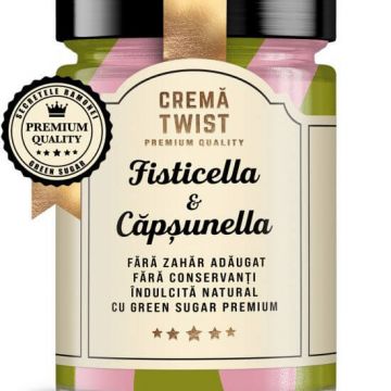 Crema twist Fisticella & Capsunella, 350 g, Secretele Ramonei