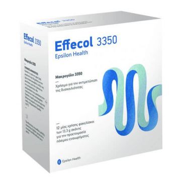 Effecol 3350 Epsilon Health, 12 plicuri x 13,3 g, S.I.I.T.