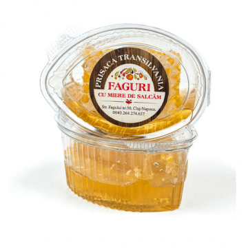 Fagure cu miere de salcam, 70 g, Prisca Transilvania Fagure cu miere de salcam, 70 g, Prisca Transilvania