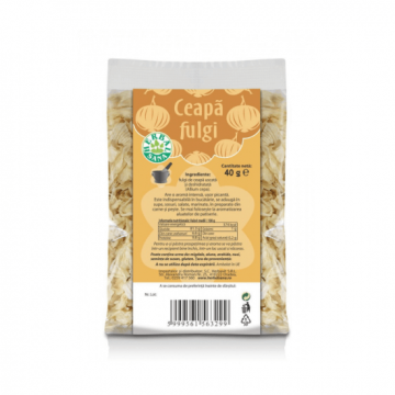 Fulgi de ceapa uscata si deshidratata, 40 g, Herbal Sana Fulgi de ceapa uscata si deshidratata, 40 g, Herbal Sana
