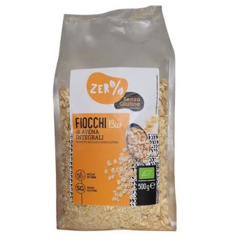 Fulgi fara gluten din ovaz integral, 500 g, Fior di Loto