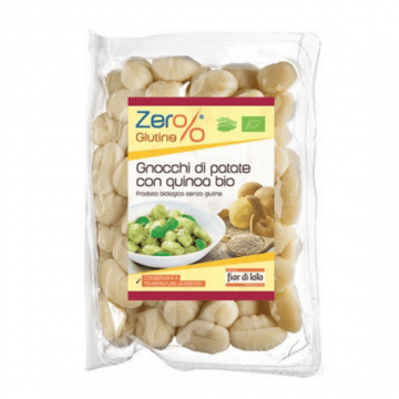 Gnocchi eco din cartofi si quinoa fara gluten, 400g, Fior di Loto