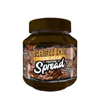 Grenade Protein Spread, Crema Proteica Tartinabila, Cu Aroma De Ciocolata Cu Lapte, 360 G