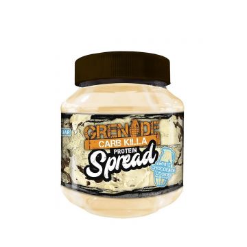 Grenade Protein Spread, Crema Proteica Tartinabila, Cu Aroma De Prajitura Cu Ciocolata Alba, 360 G