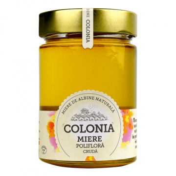 Miere de ploriflora cruda Colonia, 420 g, Evicom Honey