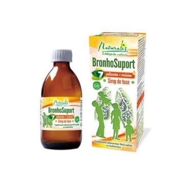 Naturalis Bronhosuport - 7 plante + miere x 100 ml