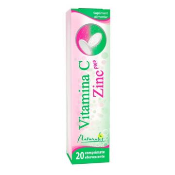 Naturalis Vitamina C 1000 mg + Zinc x 20 compr. eff.