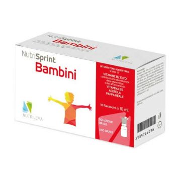 NutriSprint Bambini, 10 flacoane x10 ml, Nutrileya