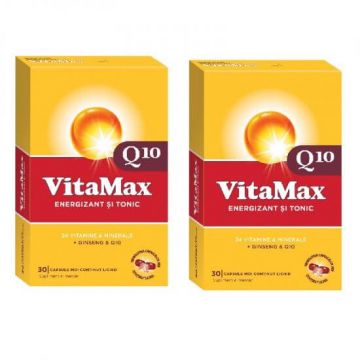 Pachet Vitamax Q10, 30 capsule (2 la preț de 1), Perrigo