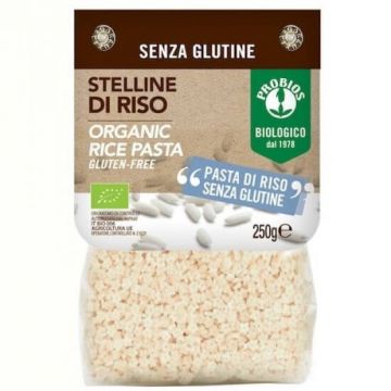Paste bio Stellini din orez, 250 g, Probios
