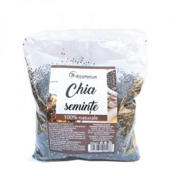 Seminte de chia, 500g, Econatur