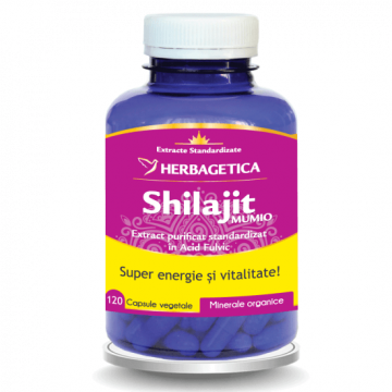 Shilajit Mumio, 120 capsule, Herbagetica