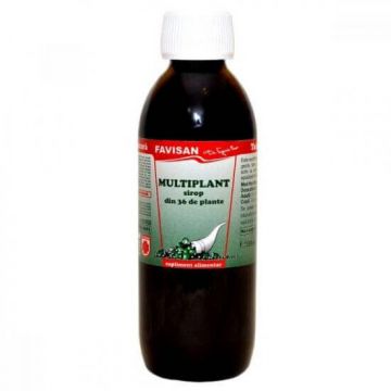 Sirop Multiplant din 36 de plante, 250 ml, Favisan