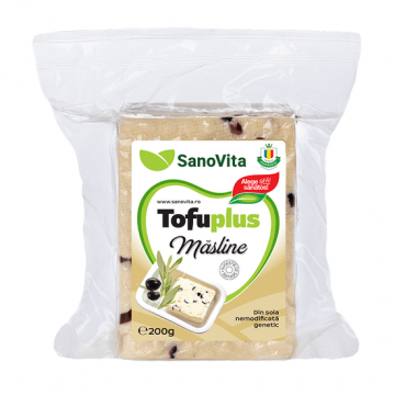 Tofu Plus cu masline, 200g, Sanovita