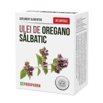 Ulei de oregano sălbatic, 30 capsule, Parapharm