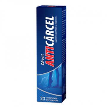 Anticarcel, 20 comprimate efervescente, Zdrovit