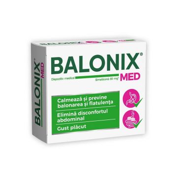 Balonix Med, 20 comprimate, Fiterman Pharma
