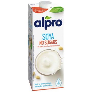 Bautura vegetala neindulcita din soia, 1L, Alpro