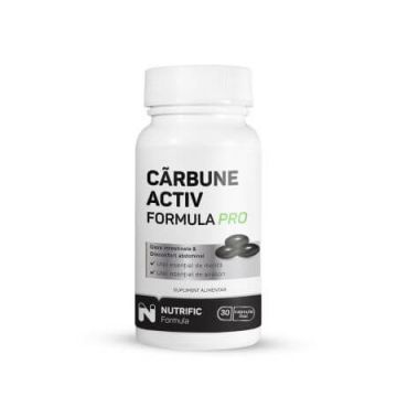Carbune Activ Formula Pro, 30 capsule, Nutrific