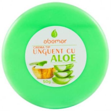 Crema tip unguent cu aloe, 50 ml, Abemar