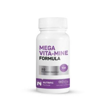 Mega Vita-Mine Formula, 60 capsule, Nutrific