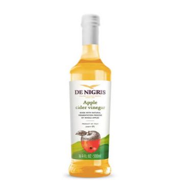 Otet din cidru de mere, 500 ml, De Nigris