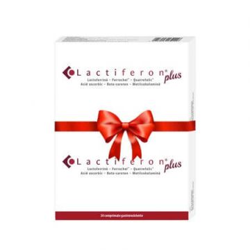 Pachet Lactiferon Plus, 20 + 20 comprimate, Solartium