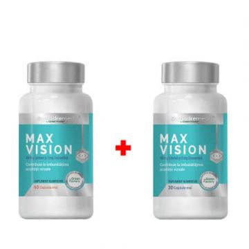 Pachet Max Vision Good Remedy, 60 + 30 capsule, Cosmopharm