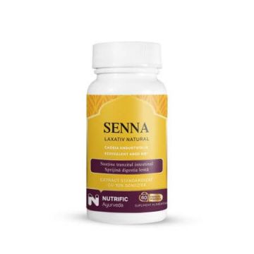 Senna Laxativ Natural, 60 capsule, Nutrific