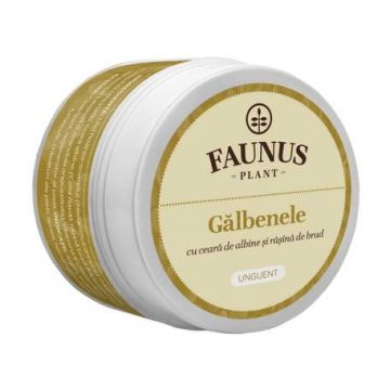 Unguent cu galbenele, 50 ml, Faunus Plant