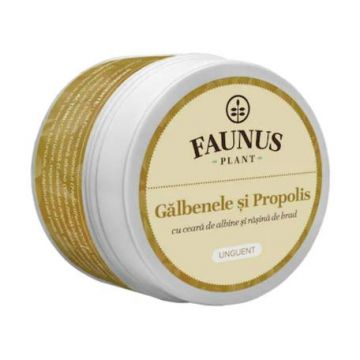 Unguent gălbenele și propolis 50 ml, Faunus Plant