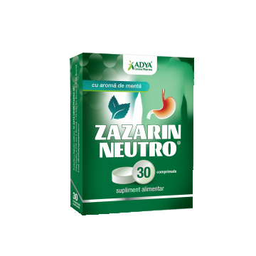 Zazarin Neutro menta x 30cpr mast Adya Green