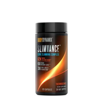 Bodydynamix Slimvance Core Slimming Complex, Formula Pentru Controlul Greutatii, 120 Cps