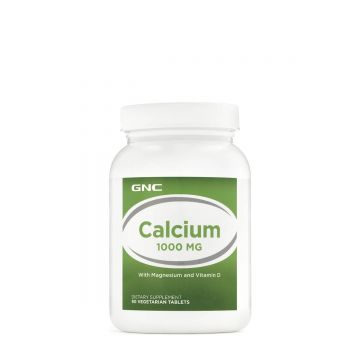 Gnc Calcium 1000 Mg, Calciu Cu Magneziu Si Vitamina D, 90 Tb