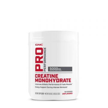 Gnc Pro Performance Creatine Monohydrate, Creatina Monohidrata Fara Aroma, 535 G
