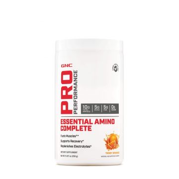 Gnc Pro Performance Essential Amino Complete, Aminoacizi, Cu Aroma De Mandarine, 450 G