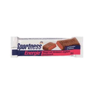 Sportness Baton energizant de zmeură și iaurt, 35 g