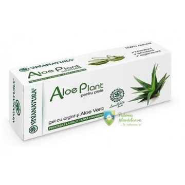 Aloe Plant gel cu argint 20 ml