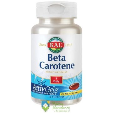 Beta Carotene 25000UI 50 capsule moi