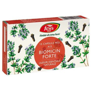 Biomicin Forte (antibiotic natural), A15, 15 capsule moi