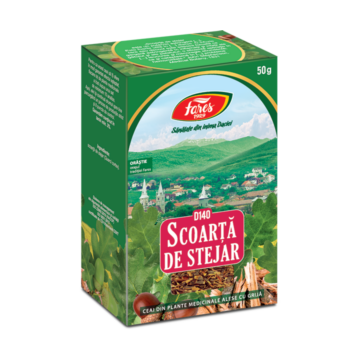Ceai Stejar scoarta cutie 50 gr
