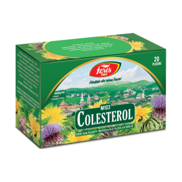 Colesterol, M103, ceai la plic