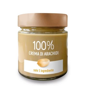 Crema pura de arahide coapte, Bio, 175 g, Euro Compani