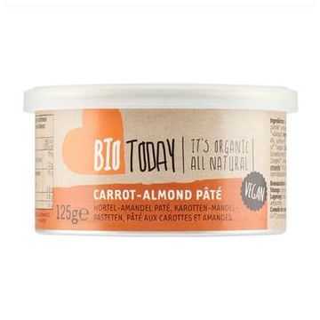 Crema vegana Bio cu morcovi si migdale, 125 g, Bio Today