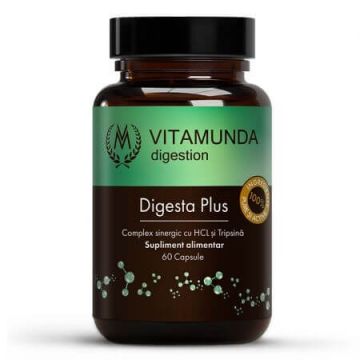 Digesta Plus, 60 capsule, Vitamunda