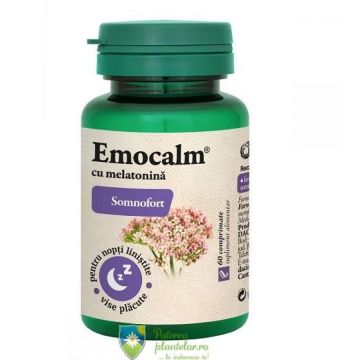 Emocalm cu Melatonina (Somnofort) 60 comprimate