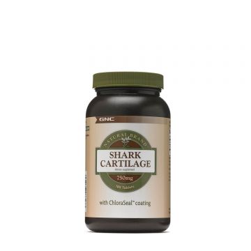 GNC Natural Brand™ Shark Cartilage, Cartilaj de Rechin 750 mg, 180 tb